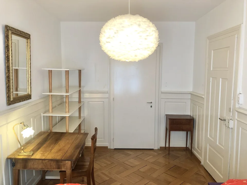 TILL THE END OF AUGUST ONLY !! .- Researcher flat share// mature flat share  (34y+, next to Zurich HB - 450m)
