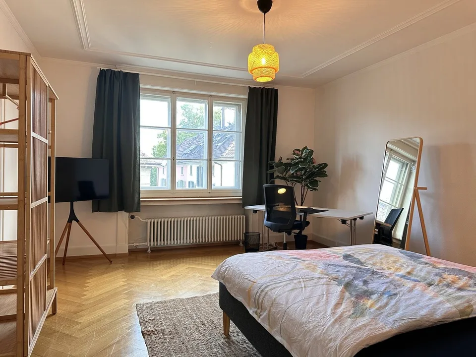 Fully furnished bed room in Zürich Seefeld
