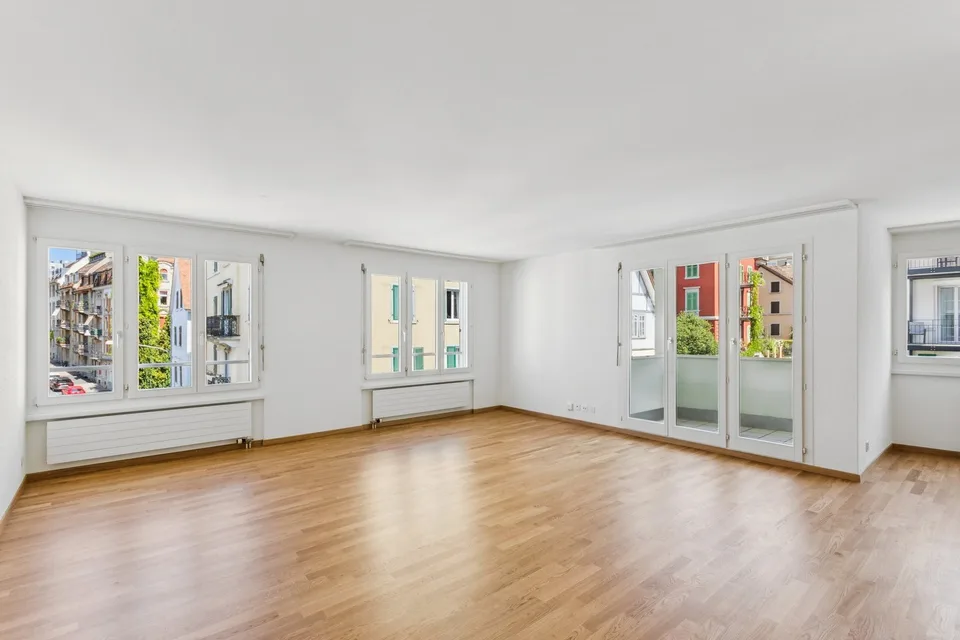 125 m2 Maisonettewohnung mit teilüberdachter Terrasse