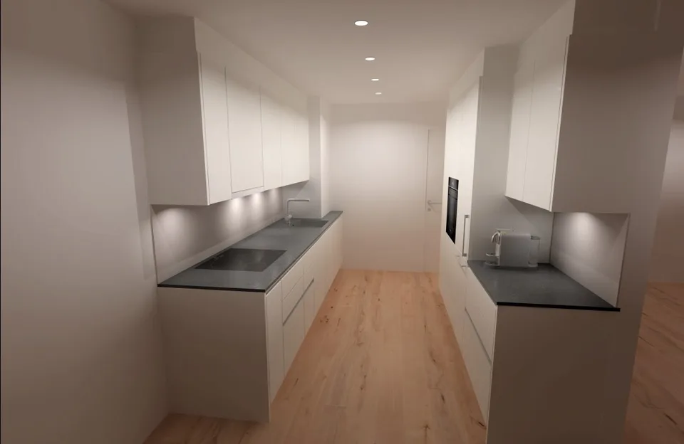 Helle 3.5-Zimmerwohnung in ruhigem Wohnquartier mit neuer Küche