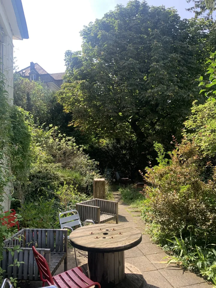 Large room with balcony and amazing views in shared house