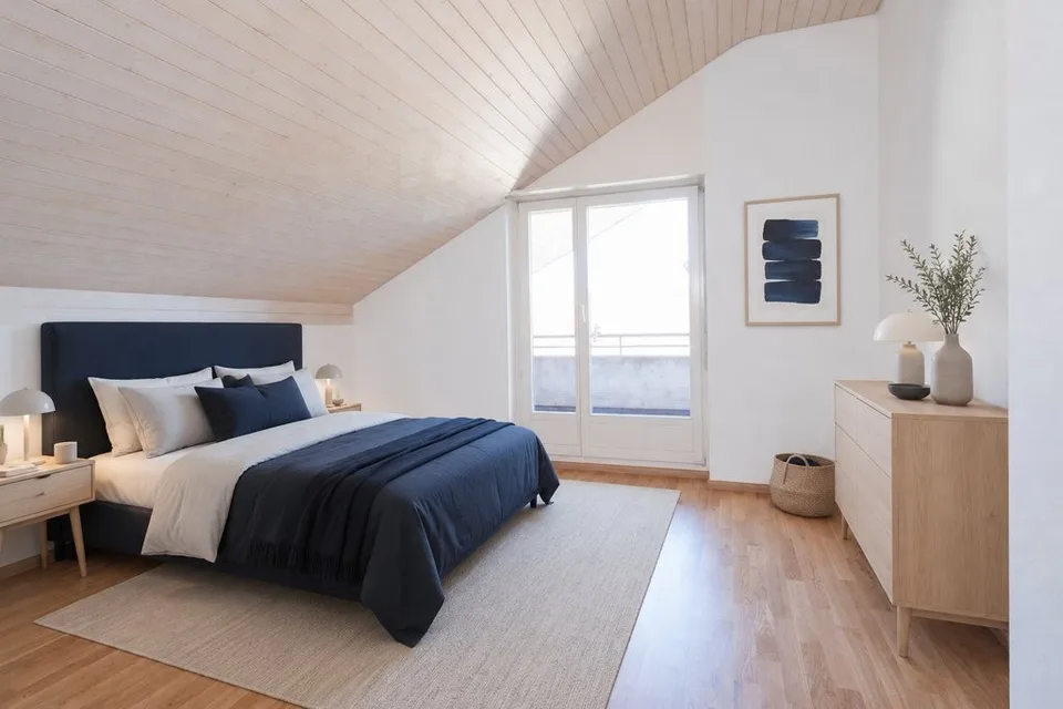 Attraktive 2.5 Zimmer-Dachwohnung in Bottmingen