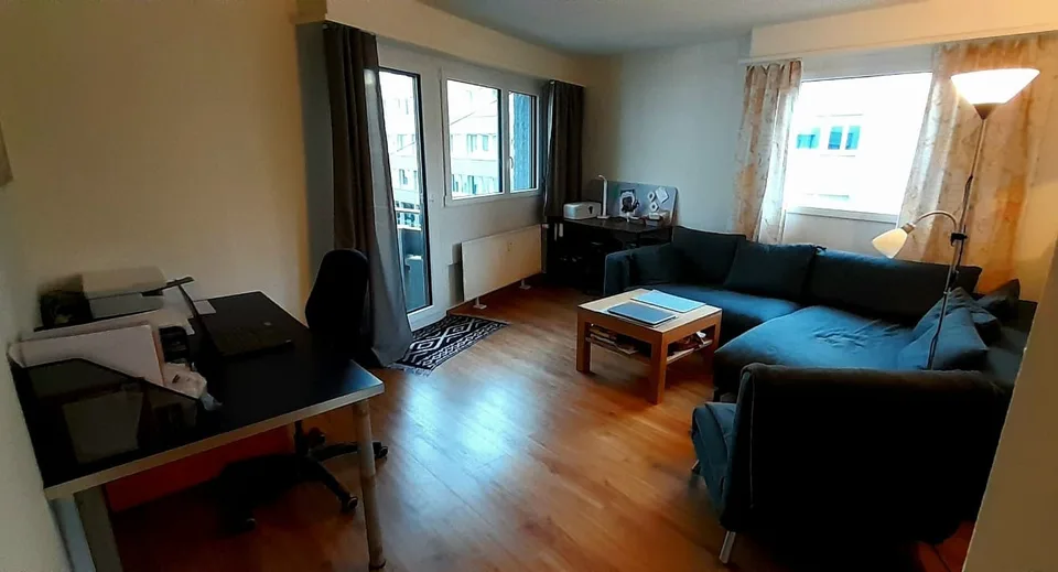 Moderne 2-Zimmerwohnung mit Balkon in Basel