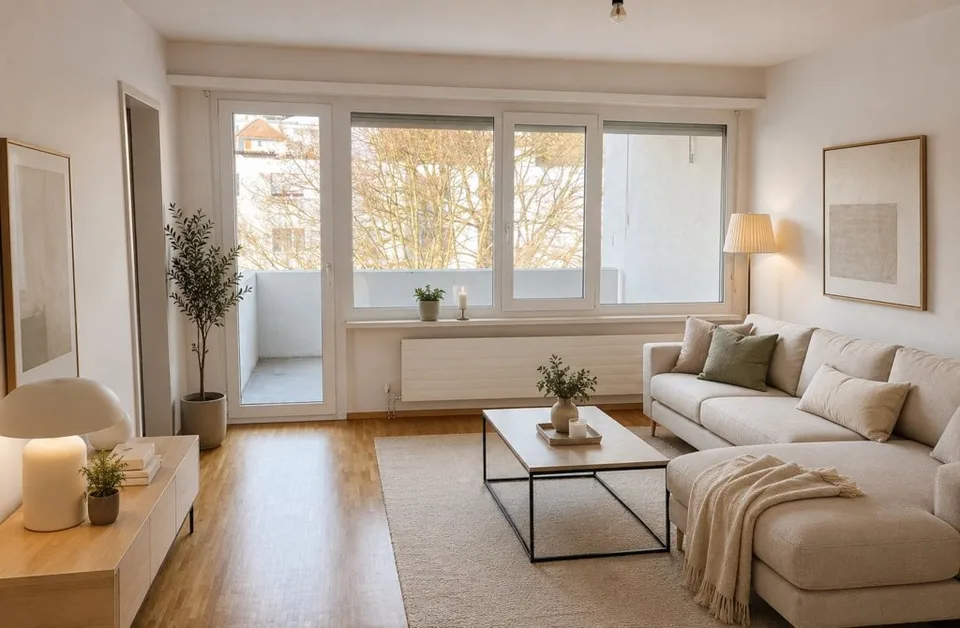 Grosse Aktion! - Gemütliche 3.5 Zimmer-Wohnung mit Balkon!