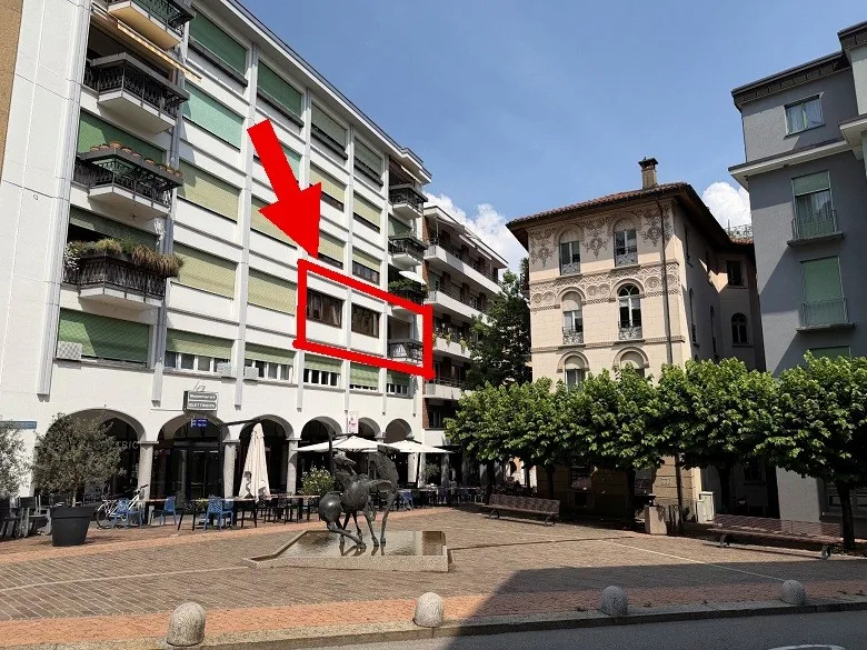 3 ½ locali a pochi passi dal centro e dal lago