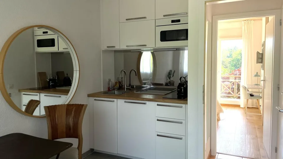 NYON – Appartement meublé 2 pièces au calme, proche lac et centre