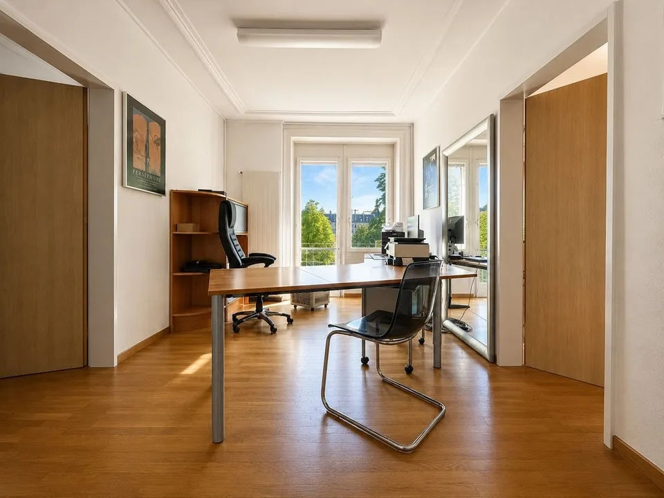 Espace pour les idées - Charmant bureau de ville dans le district 4 de Zurich