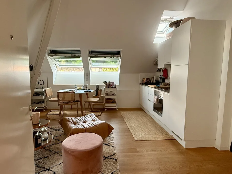 Charming 2-room attic apartment in the heart of Seefeld  available from 1 October