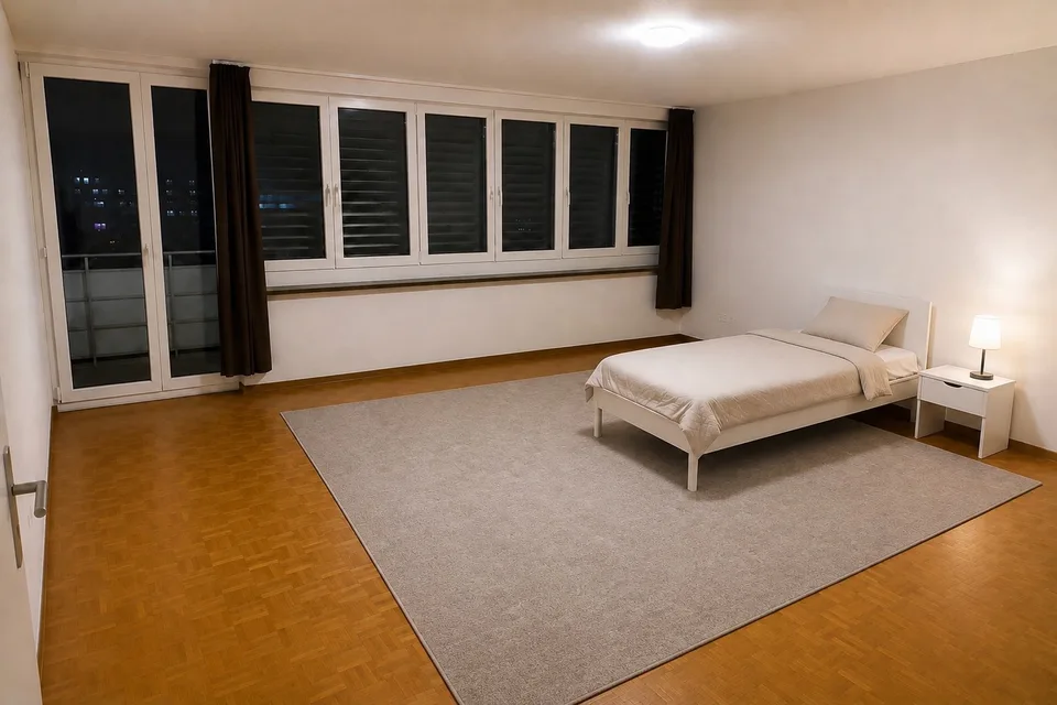 Grosses, helles Zimmer mit Balkon in Winterthur-Wülflingen 🏠