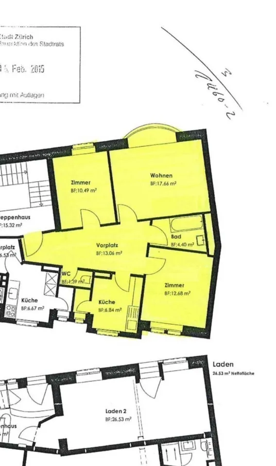 3.5 Zimmer WG direkt in Wiedikon Zürich