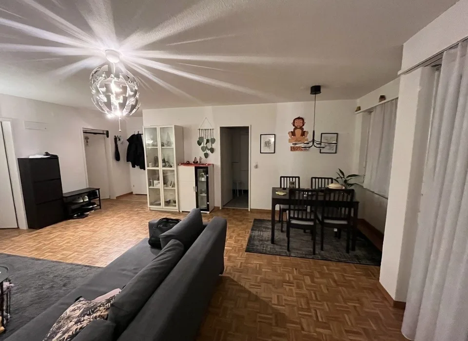 Permanent Sublease agreement  - available now.  Parking option (included in the price)