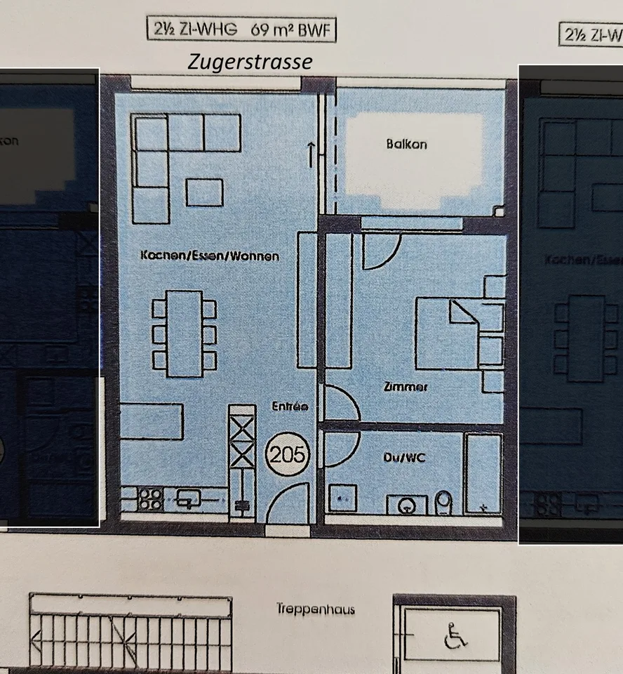 2.5 Zimmer Wohnung im Zentrum Wädenswil