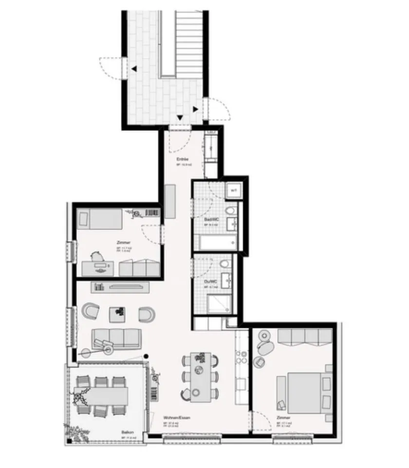3.5 Zimmer-Wohnung in Zug mieten