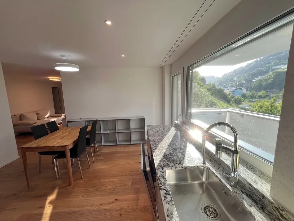 3½-Zimmer-Wohnung mit zwei Balkonen