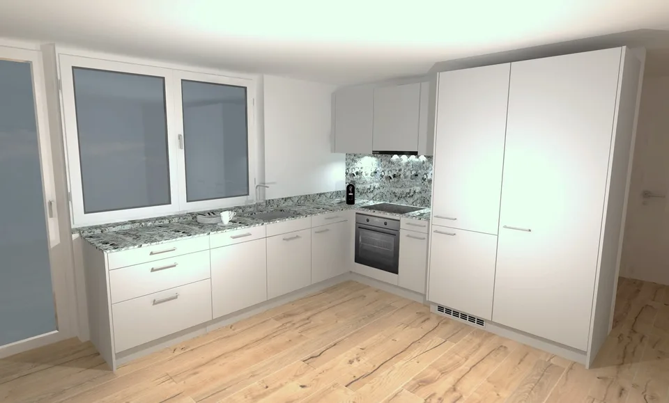 3½-Zimmer-Wohnung mit zwei Balkonen