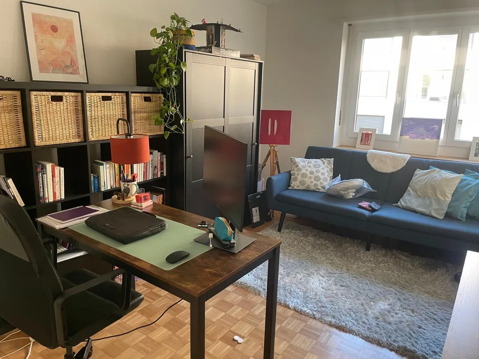 Furnished 2-Bedroom Apartment for Sublet in Basel (Rosental) – Available from 1 November 202