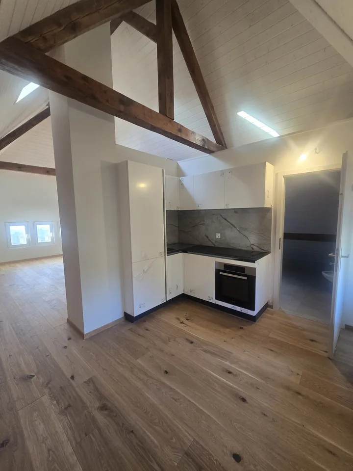 Loft/studio rénové avec beaucoup de cachet