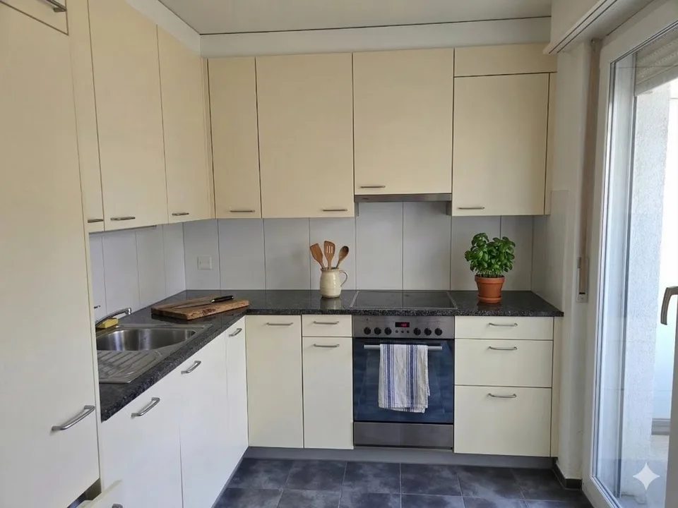 3-Zimmerwohnung mit Aussicht, oberster Stock in Breitenbach