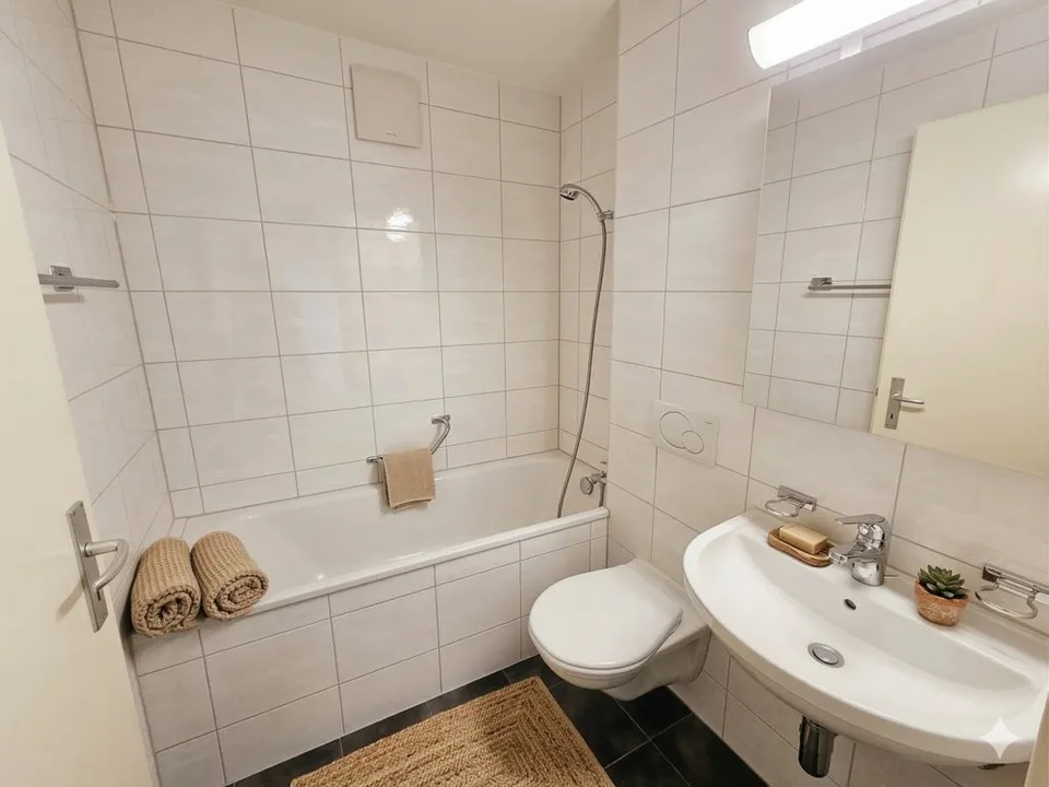 3-Zimmerwohnung mit Aussicht, oberster Stock in Breitenbach