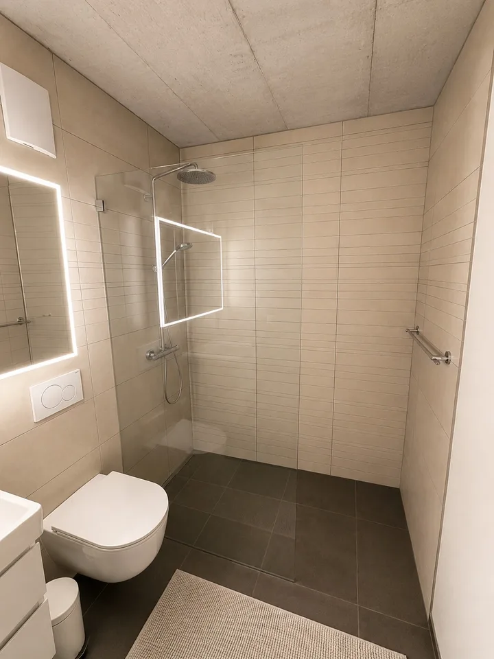 Moderne 2-Zimmer-Wohnung mit grosser Loggia in Liestal