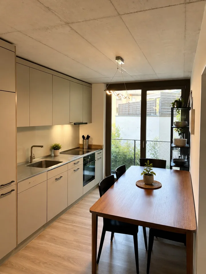 Moderne 2-Zimmer-Wohnung mit grosser Loggia in Liestal