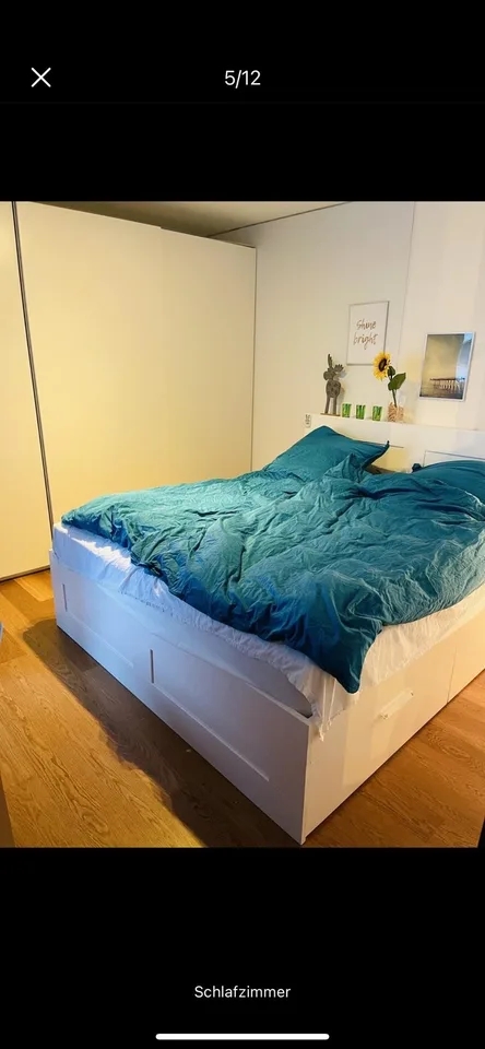 Modern 2.5 room apt., 72 sqm, huge balcony, garage and private washing machine. Permanent lease