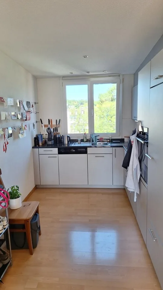 Zentrale 2.5-Zimmer-Dachwohnung in Zürich-Oerlikon zu vermieten