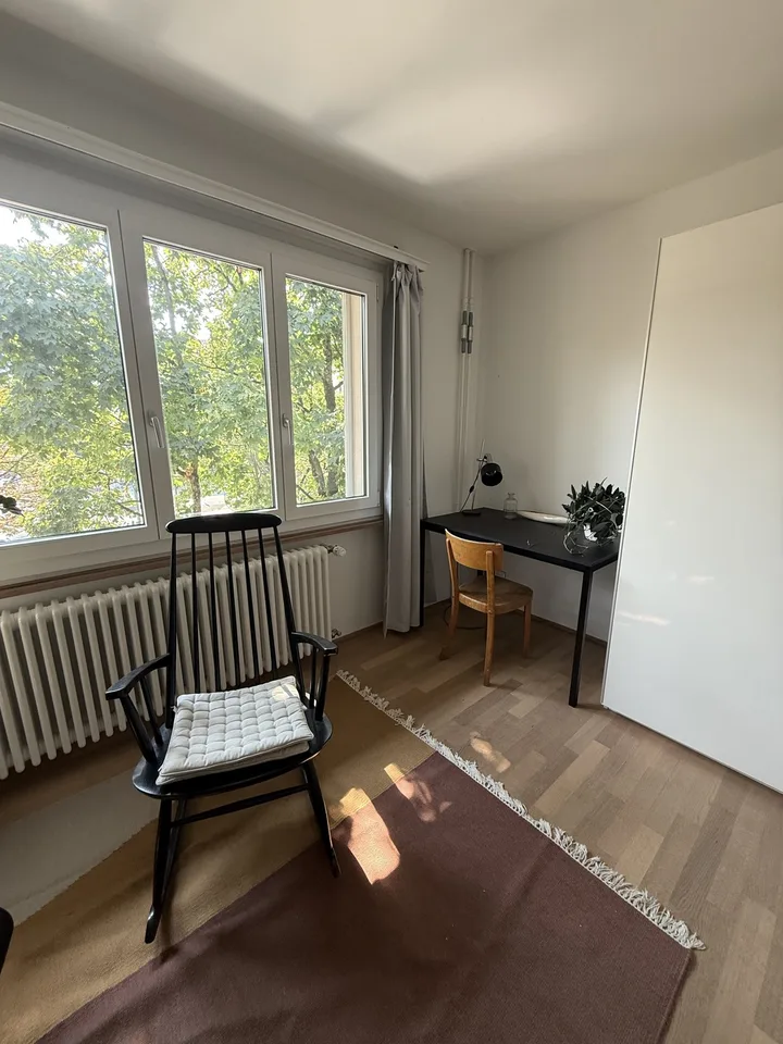 Large furnitured room in Liebefeld