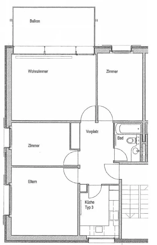 4 Zimmer Wohnung in Ostermundigen!