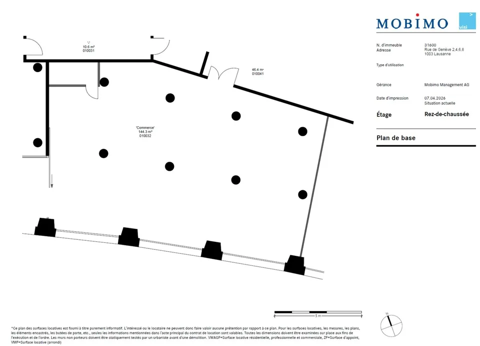 Surface commerciale de 144m2 au coeur de Lausanne – photo 9 sur 13
