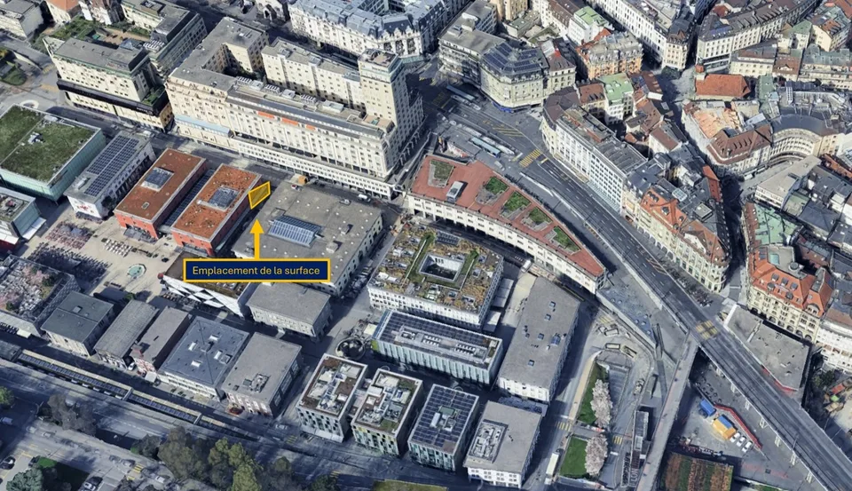Arcade commerciale de 150 m² au coeur de Lausanne