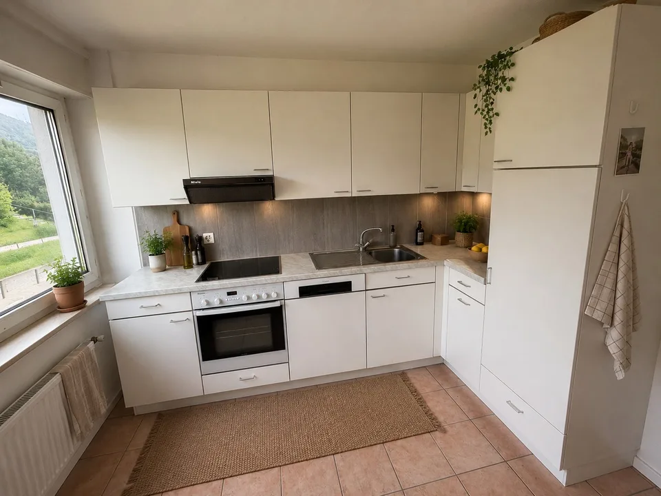 Charmant appartement de 4,5 pièces fraîchement rénové avec balcon à Bévilard