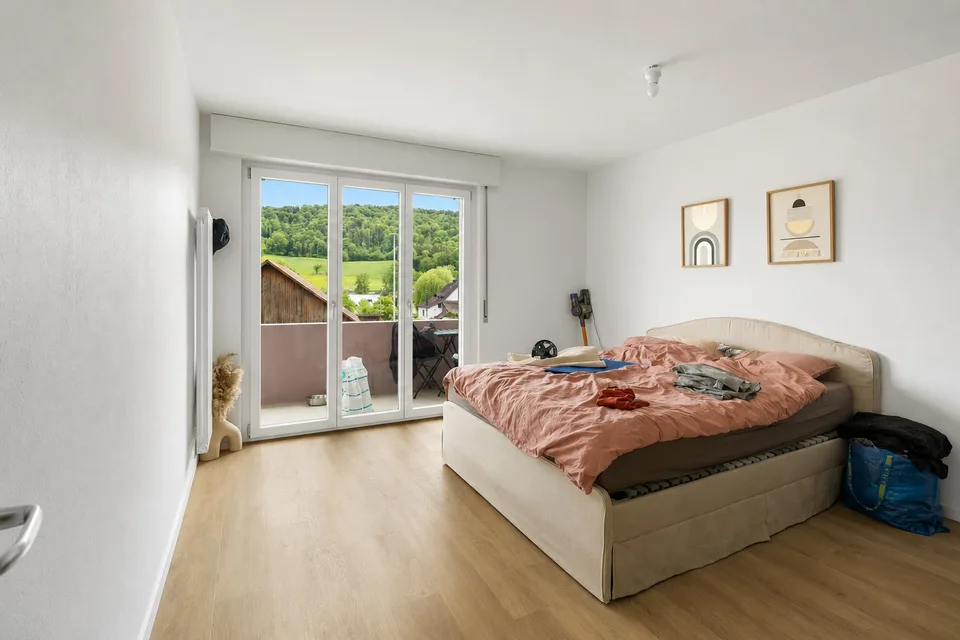 "Charmant appartement de 3.5 pièces dans un cadre calme et proche de la nature 🌿"