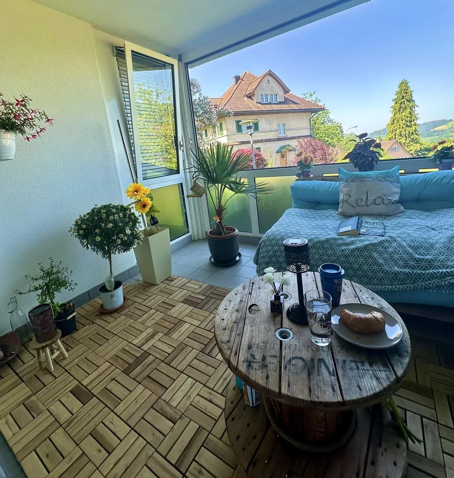 🏡 Möblierte 3,5-Zimmer-Wohnung in St. Gallen – CHF 999.– i