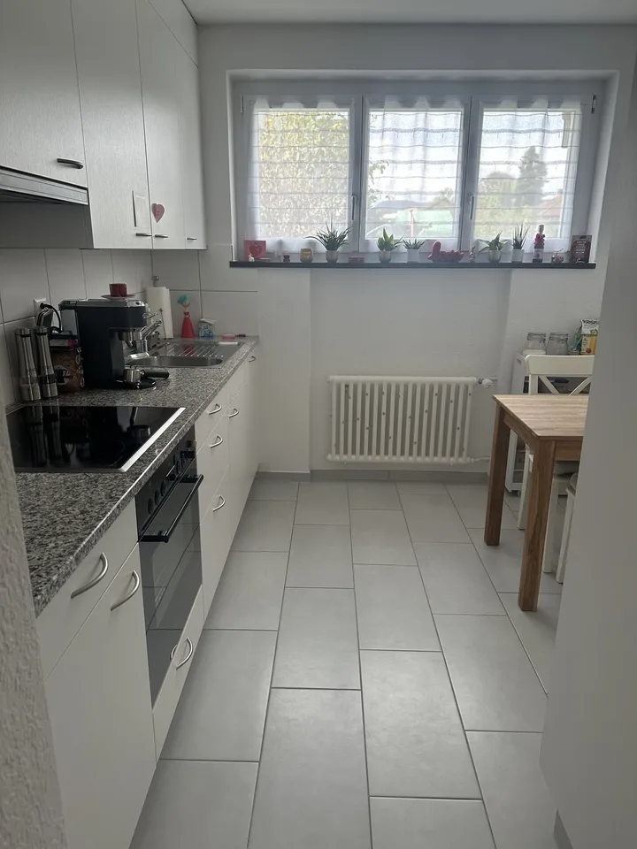 Bright, spacious 3-room apartment near the train station