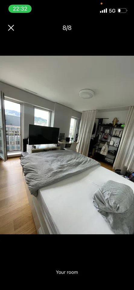 Zimmer in traumhafter 3er-WG an Toplage in Zürich – ab 1. Oktober, zunächst gerne temporär