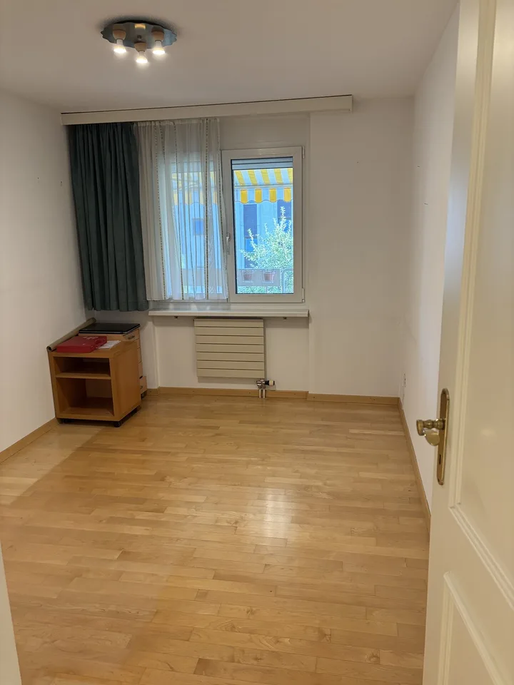 Attraktive möblierte 3,5 Zi-Wohnung mit Einzelgarage und Riesenbalkon (17 m2)