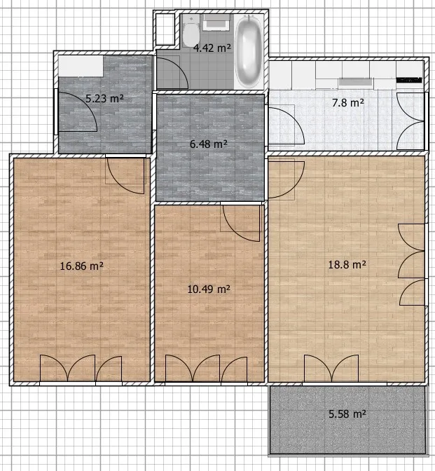 Gemütliche 3 1/2 Zimmer Wohnung in Kollbrunn