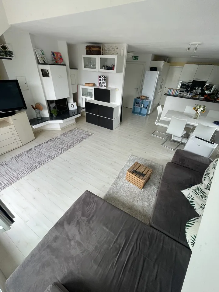Cosy practical bedroom park and lake view