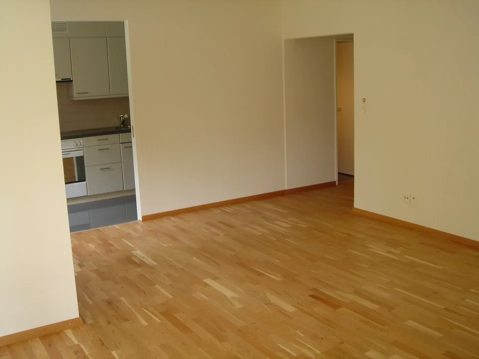Charmante 1.5-Zimmer-Wohnung mit Gartensitzplatz in Zürich-Wollishofen