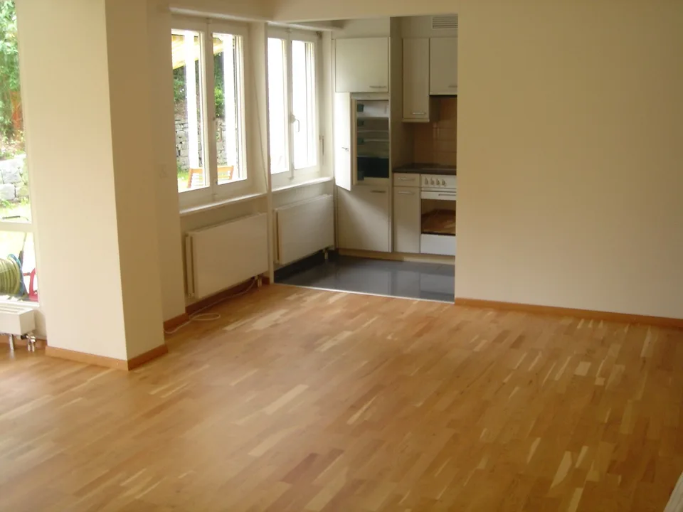 Charmante 1.5-Zimmer-Wohnung mit Gartensitzplatz in Zürich-Wollishofen