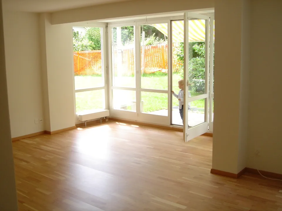 Charmante 1.5-Zimmer-Wohnung mit Gartensitzplatz in Zürich-Wollishofen