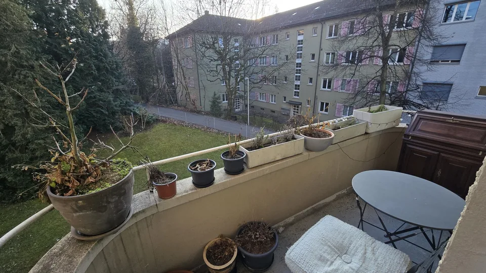 Bright room in Oerlikon