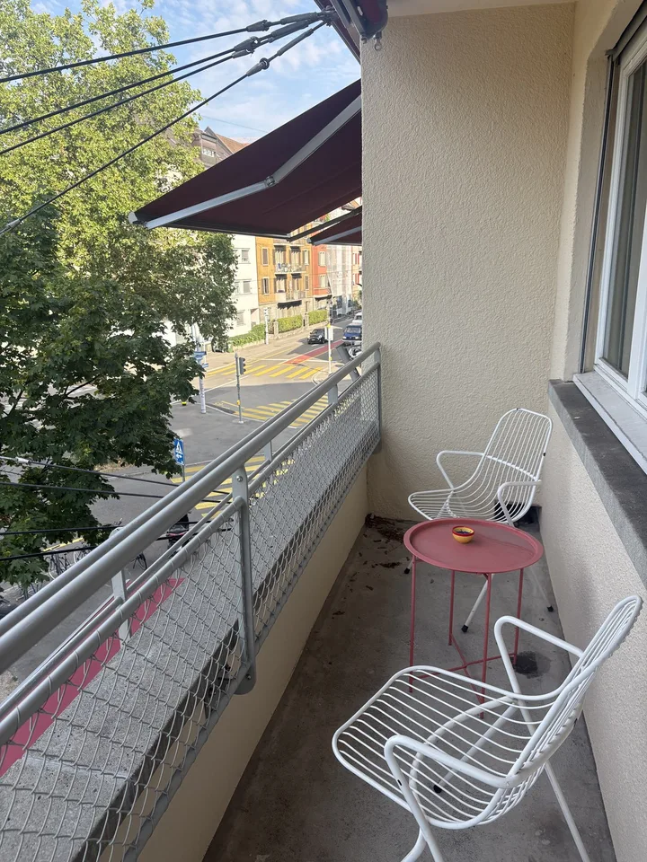 3.5 room furnished flat in Schmiede Wiedikon - Sept 6 - Oct 21 (flex) 🍀