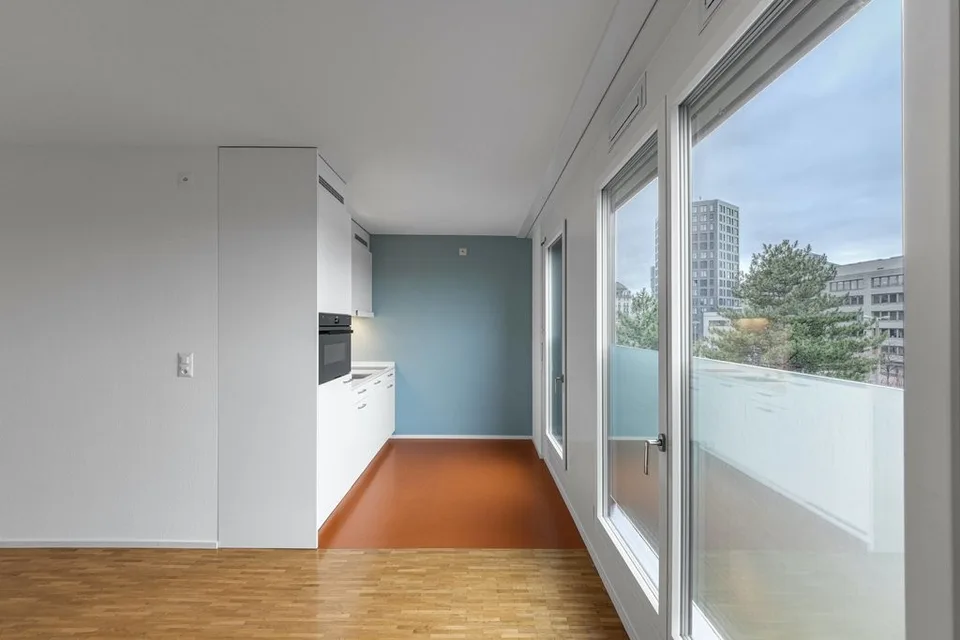Unfurnished Bright 1-Room Apartment in the Heart of Basel