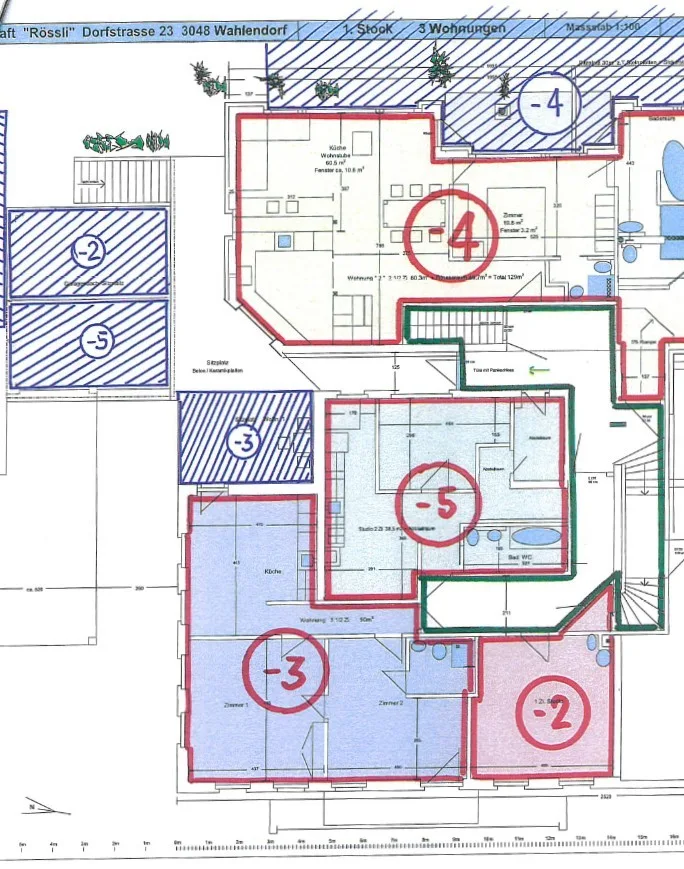 Charmante 5.5-Zimmer-Altbauwohnung in Wahlendorf