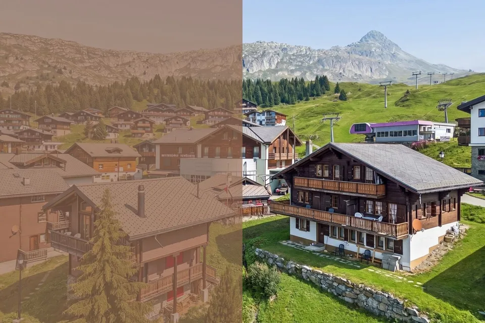 Möbliertes Studio mit traumhafter Panoramasicht