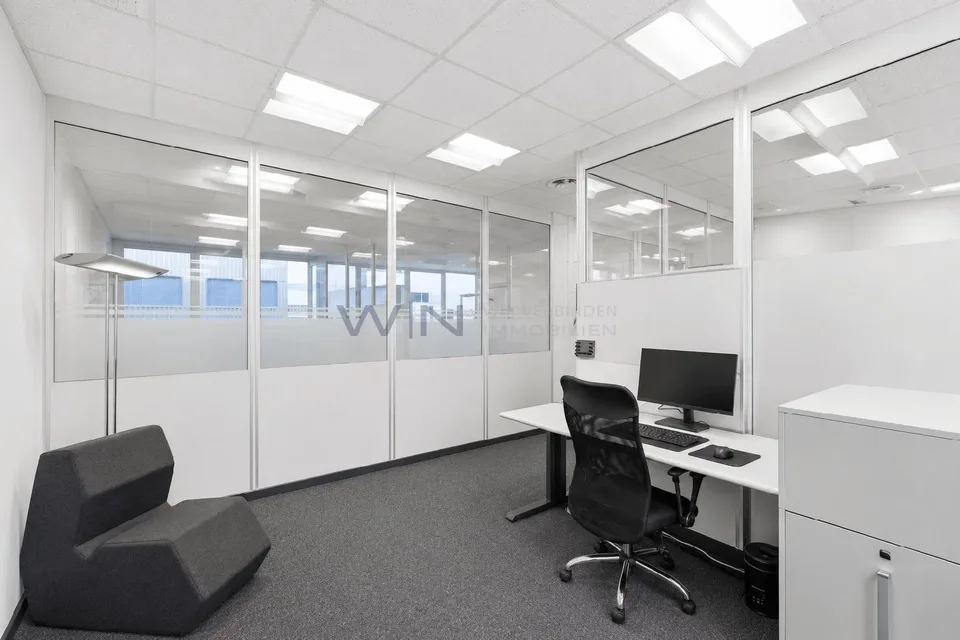 KLIMATISIERTES BÜRO inkl. kompletter INFRASTRUKTUR