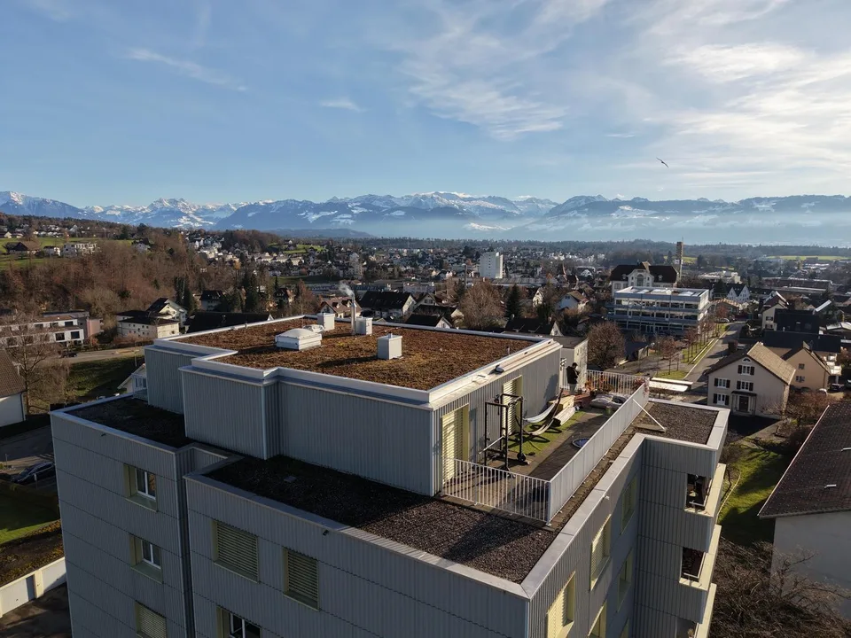 Penthouse Wohnung mit fantastischer Sicht und Terrasse.