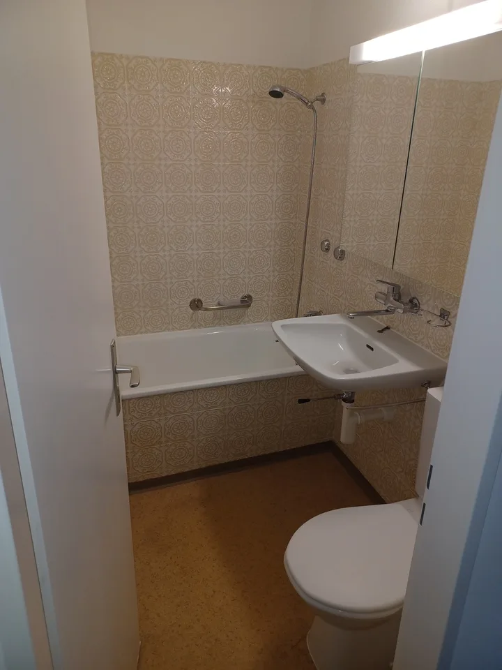 Helle 1.5-Zimmer-Wohnung an zentraler Lage per sofort zu vermieten